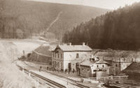 Bahnhof 1885